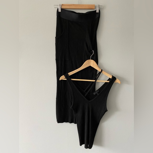 The Range NYC ribbed tank & skirt. Selling as a set. - Picture 1 of 8